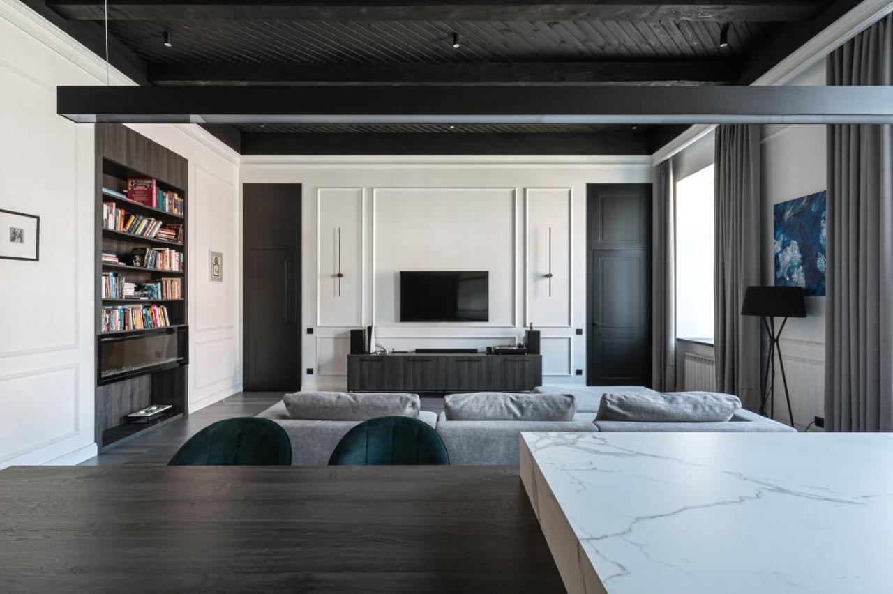 Saksaganskogo Centre Apartment Kiev Ngoại thất bức ảnh