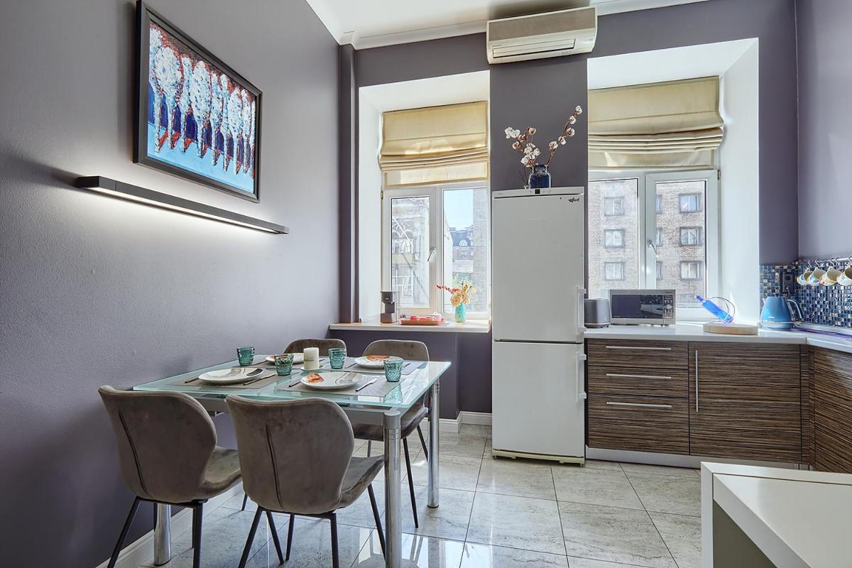 Saksaganskogo Centre Apartment Kiev Ngoại thất bức ảnh