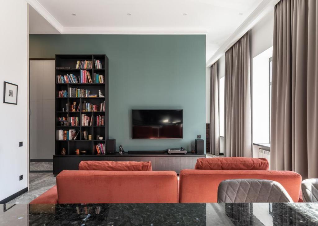Saksaganskogo Centre Apartment Kiev Ngoại thất bức ảnh