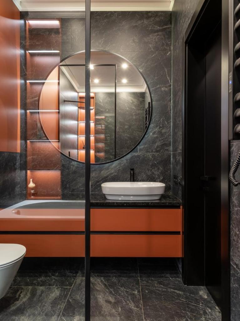Saksaganskogo Centre Apartment Kiev Ngoại thất bức ảnh