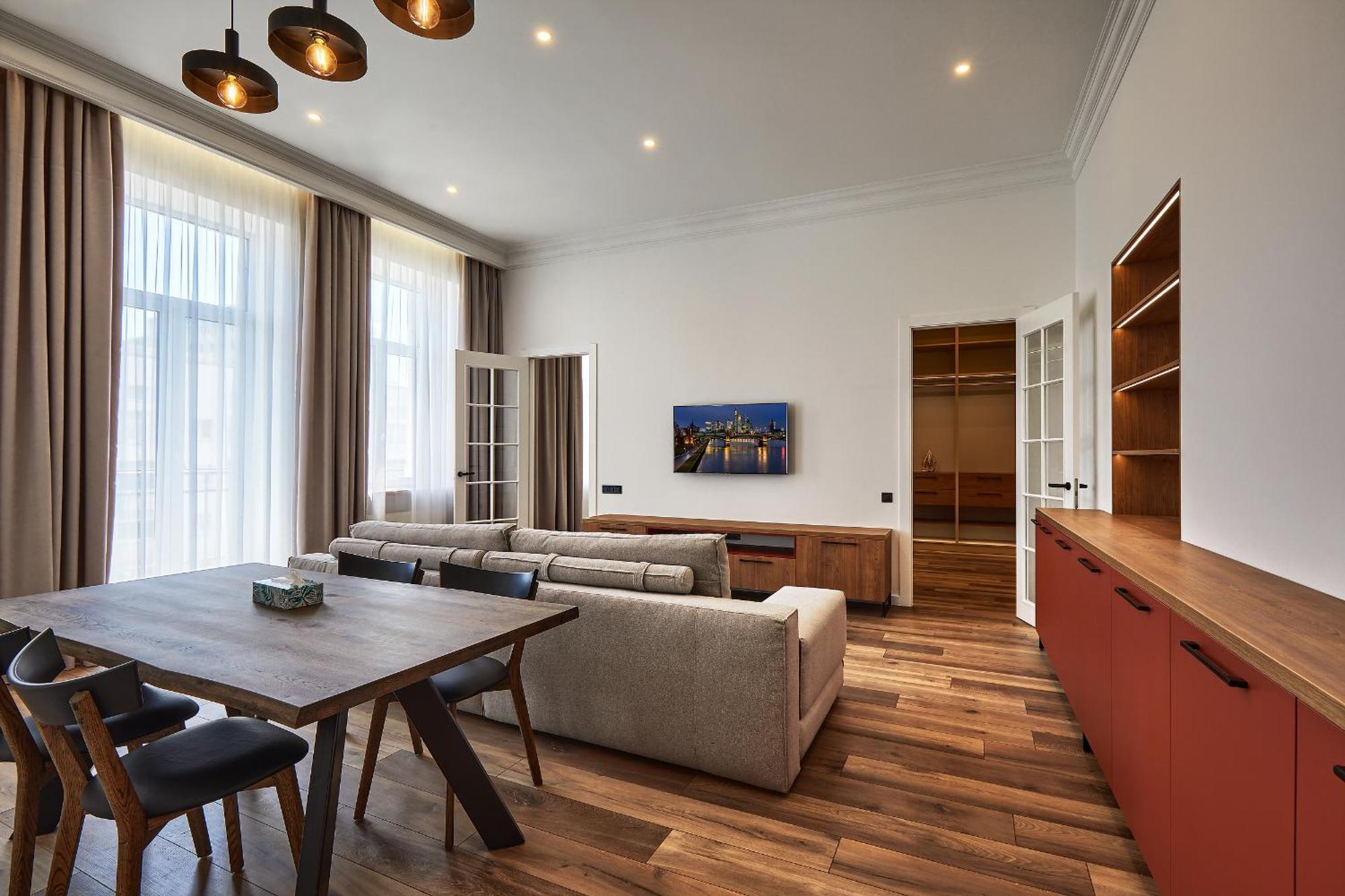 Saksaganskogo Centre Apartment Kiev Phòng bức ảnh