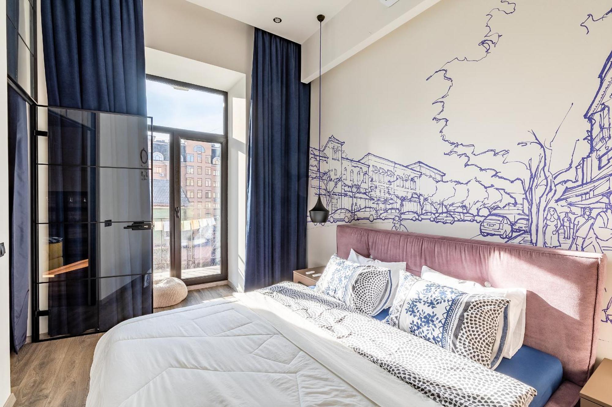 Saksaganskogo Centre Apartment Kiev Ngoại thất bức ảnh