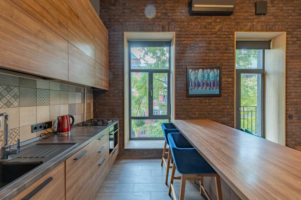 Saksaganskogo Centre Apartment Kiev Ngoại thất bức ảnh